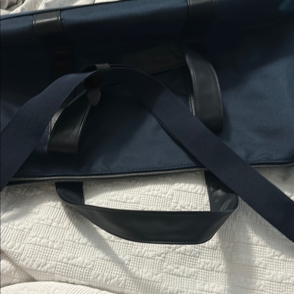 Jimmy Choo Parfums Navy Blue large tote Bag - Picture 6 of 7
